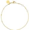 Purelei Bracciale Surprise (oro, argento, oro rosa), impermeabile, elegante e semplice cinturino in acciaio inox, regalo per donne, lunghezza regolabile 17-20,5 cm, 17 centimeters, Acciaio