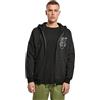 Mister Tee Mt3063 Dragons Never Die Heavy Zip Hoody Felpa con Cappuccio, Nero, M Uomo