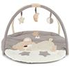 Bieco Coperta per gattonare per neonati | coperta gioco arco per bambini | palestra per bambini arco per bambini tappetino per gattonare coperta gioco per bambini arco per bambini in legno