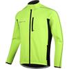 VeloZenith Giacca da Ciclismo Invernali da Uomo Abbigliamento Ciclista Mantellina Antivento Uomo Maglia da Bici Vello Maniche Lunghe Antivento Ciclismo Maglia Autunno Inverno(Verde,M)
