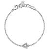Morellato Bracciale Donna in Acciaio, Cristallo, Zirconi, Collezione Trilliant - SAWY04