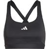 adidas Reggiseno Sportivo da Donna Tlrdreact per Allenamento ad Alto Sostegno, SCD Nero