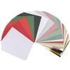 Vaessen Creative Cartoncino Florence Texture, madreperla, glitter e metallizzato - Materiali per Biglietti colorati A4-75 Fogli - Carta per Scrapbooking, Biglietti e altri Progetti- 200-216 gsm