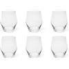 Excelsa Verona Set 6 Bicchieri Trasparenti, Vetro, 370 Ml.