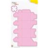 Nellie's Choice Fustella di Pasqua Trifoglio-22,5 2 Pezzi-Wrapping Die per Scatole, Gift Boxes, Regali di Natale, DIY, Rosa, 22,5 x 13,9 cm