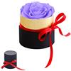 Vusddy Mini Scatola Regalo Rosa eterna,Rose Stabilizzate Fatte a Mano,Regalo di San Valentino,Regali per la mamma,Rosa Eterna,Fiore Mai Appassito,Rosa Stabilizzata,Ragazze Regali di nozze,Un regalo per lei