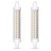 Akynite R7S 118mm LED 15W Luce Naturale 4000K 1540LM con 96 SMD LEDs, Equivalente a Lampadina Alogena R7S J118 100W-120W, AC 220-240V, R7S LED 118mm 4000K non dimmerabile, set di 2