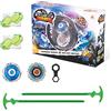 Infinity Nado Trottola Bambini - 2 Pezzi Trottole da Combattimento, Trottole Gyro Spinners Burst con Lanciatore, Giocattolo Bambino 5 6 7 Anni, Modalità Fusion/Dispersione