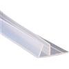 ETOPARS Striscia di Tenuta della Porta del Bagno Doccia Guarnizione Finestra Curvo Gomma Cancellare Tempo Metereologico 12mm 78 F Forma Distanza 0-20mm