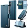 Rerzoiro Cover per Samsung Galaxy Z Fold 6 Custodia Portafoglio [Blocco RFID] Premium Pelle PU Wallet Case Flip Libro con Porta Carte Slot Supporto Flip Case per Samsung Galaxy Z Fold 6, Blu