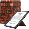 VOVIPO Slimshell Custodia per Kindle Scribe 10.2 2024/2022 Rilasciato, Premium leggero PU Custodia in pelle con Auto Sleep/Wake per Kindle Scribe 10.2 pollici 2024/2022-Library