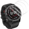 Yieehhow Pellicola Protettiva per Garmin Fenix 6X Pro Vetro Temperato, [4 Pezzi] 9H Durezza Pellicola Vetro Temperato, Senza Bolle/HD Trasparente Protezione Schermo per Garmin Fenix 6X Pro