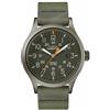 Timex Orologio Analogico Quarzo da Uomo con Cinturino in Tessuto TW4B14000, Verde (Dark/Silver/Green)
