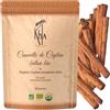 Khla - Cannella Stecche 100g - Bastoncini Cannella di Ceylon Biologici - Dello Sri Lanka - Ingrediente per Cucinare e Cuocere al Forno, Decorazioni - Natale, Decorative - Origine Sri Lanka