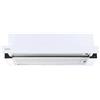 Candy CBT625/2W/1, Campana Telescopica 60 CM, 2 Livelli di Potenza, 332,1M3/H, Filtri al Carbonio, Pannello Alluminio Antigasso, Illuminazione a LED, 64DB, Inox