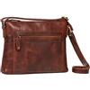 STILORD 'Wanda' Borsetta Piccola in Pelle da Donna Borsa a Tracolla per Signore Borse a Spalla Eleganti per City Shopping Festival Vintage Vera Pella, Colore:porto - cognac