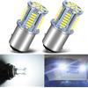 Defvnsy P21/5W Led 12v Lampadina 1157 Bay15d Led 6000k Bianco, 12v Lampadine Auto 4014 39smd Per Luce Freno Posteriore, 2057 2357 7528 Compatibile - Set Di 2