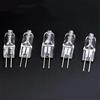 WYLIELAMSH 5PCS G4 6V 5W 10W15W20W25W35W Lampadina Alogena G4 12V 5W 10W 20W 35W 50W Lampadina Da Lavoro Meccanica G4 24V 10W 20W 35W Lampadine Alogene G4 220V 20W 35W 50W,6V 35W