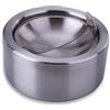 hanlongyu Posacenere da Esterno, Portacenere da Esterno con Coperchio, Posacenere Chiuso Antivento, in Acciaio Inox, Ashtray Posacenere da Tavolo, Adatto, ufficio, Feste, Bar