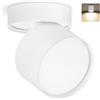 KYOTECH Faretto da soffitto a LED orientabili Ø84*80mm con intercambiabile 6W GX53 Lampadina LED Spot Light Bianca Faretti da Soffitto luce bianca naturale 4000K 550LM Apparecchio a Plafone