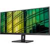 AOC U34E2M - Monitor WQHD da 34 pollici, 100 Hz, 4 ms, sincronizzazione adattiva (3440x1440, HDMI, DisplayPort), colore nero