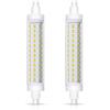 Akynite R7S 118mm LED 15W Luce Fredda 6000K 1540LM con 96 SMD LEDs, Equivalente a Lampadina Alogena R7S J118 100W-120W, AC 220-240V, R7S LED 118mm non dimmerabile, set di 2