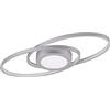 RL LIVE YOUR LIGHT Reality, Plafoniera, Kira incl. 1 x LED,SMD,18,0 Watt,3000-6000K,2000 Lm. Plastica, Bianco, Finitura: Plastica, Bianco Ø:38,0cm, A:5,0cm Comando a distanza,Dimmer integrato,