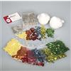 RAYHER 39248000 - Set per bricolage con paillette, motivo: uccellini, 2 uccellini, scatola in blister