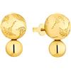 Joop! borchie per orecchio in Acciaio inox da Donna, 1,6 cm, oro, Fornite in confezione regalo per gioielli