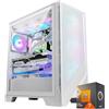 AGM store Pc Gaming RYZEN 7 7800X3D Bianco - Scheda video RTX 4070 SUPER 12GB - RAM 32GB DDR5 6000mhz - Nvme 1TB Pci 4 - Dissipatore a Liquido 360mm - Wifi e Bluetooth -Windows 11