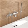 Villeroy & Boch Embrace rubinetto vasca esterno, miscelatore monocomando, TVT10800100061, Embrace; Somera cromo [Rubinetteria Bagno > Rubinetteria Vasca]