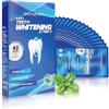 Waving Palms Sensitive Teeth Whitening Strips Kit: Professional Dental Whitening Set - 21 Hydrogen Peroxide-Free Treatments for Whiter Teeth - Effective & Gentle Teeth Whitener (42 PCS)