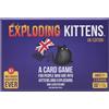 Exploding Kittens UK Edition - Proper Cheeky Fun for British Family Game Nights - Hilarious Card Games for Ages 7 and Up - 56 Cards
