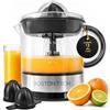 Boston Tech Spremiagrumi Elettrico 40W Boston Tech MasterJuicer - Filtro Anti-Polpa, 700ml Capacità, Doppia Rotazione, BPA Free, Facile da Pulire, Design Compatto per Succo Fresco e Naturale