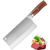 ZMXVY Coltello professionale dello chef cinese ad alto tenore di carbonio in acciaio inossidabile Coltello da cucina per lama tagliente eccellente (8 Coltello da cuoco cinese)