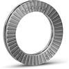 NORD-LOCK GROUP Rondelle di sicurezza a cuneo in acciaio inossidabile Nord-Lock, NL6ss-254 | 10 pezzi per M6 | 6,5 mm x 10,8 mm x 2,2 mm