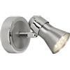 Brilliant Lampada BRILLIANT Sanny Faretto LED a parete in ferro/cromato | 1x LED-PAR51, GU10, 3W lampada a riflettore LED inclusa, (250lm, 3000K) | Scala da A ++ a E | Testa orientabile