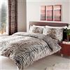 GC GAVENO CAVAILIA Gaveno Cavailia, Set di Biancheria da Letto con Copripiumino e Federa, Lussuoso, in Cotone e Poliestere, per Letto King Size, Motivo Pelle di Tigre, Marrone