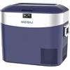 Megiu - Frigorifero portatile per auto, frigorifero da 12 V, frigorifero da 23 stanze (22 litri), compressore congelatore 12 V/24 V CC 110 ~ 240 V CA per esterni, campeggio, viaggi, uso