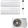 Samsung Climatizzatore Samsung WINDFREE Avant S2 Dual Split 9000+12000 R-32 Wi-Fi A+++ AJ040TXJ2KG 9+12