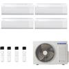 Samsung Climatizzatore Samsung WINDFREE Avant S2 Quadri Split 9000+9000+9000+12000 R-32 Wi-Fi A+++ AJ080TXJ4KG 9+9+9+12