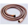 MONTSERRAT Tubo flessibile per doccia, in acciaio inox, 1,70 m, colore: rame