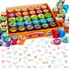 SYNCFUN 30 Pezzi Timbri Animali per Bambini, Timbri Autoinchiostranti Assortiti per Bambini, Riempitivi per Borse da Festa per Bambini, 5 Colori 30 Modelli