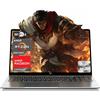 ACEMAGIC PC Gaming Portatile AMD Ryzen 7 6800H(Fino 4,7Ghz),16GB e DDR5 SO-DIMM, 512GB SSD M.2 NVMe, Tastiera Retroilluminata, Laptop 16 Pollici 1920 * 1200P FHD, WiFi-6 BATTERE i7