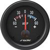 Simoni Racing AM/B Black line Amperometro elettrico, Universale per Auto o Camion, con Display Retroilluminato Led Bianco