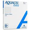 CONVATEC MEDICAZIONE IN TECNOLOGIA HYDROFIBER IN CARBOSSIMETILCELLULOSA SODICA E CELLULOSA RIGENERATA AQUACEL EXTRA 15X15 CM 5 PEZZI