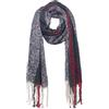 NILUXE DESIGN - Sciarpa Donna Uomo - Sciarpe di Lana - Sciarpe a Maglia - Sciarpa Calda Invernale Morbida con Frange - Pashmine - Sciarpa Design Unico - Foulard Grande - Sciarpa a Righe