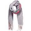 NILUXE DESIGN - Sciarpa Donna Uomo - Sciarpe di Lana - Sciarpe a Maglia - Sciarpa Calda Invernale Morbida con Frange - Pashmine - Sciarpa Design Unico - Foulard Grande - Sciarpa a Righe
