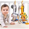 TUMAMA KIDS TUMAMA Giocattoli per Passeggino, Giocattoli Musicali Sonaglio Neonati 0-12 Mesi, 2 Pezzi Peluche di Giraffa per Buttafuori, Seggiolino Auto e Carrozzina, Regalo Giochi per 0 Mesi Bambini