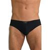 JP 1880 - Slip da Uomo, in Cotone, Confezione da 3 Pezzi, Colore Nero, 8XL